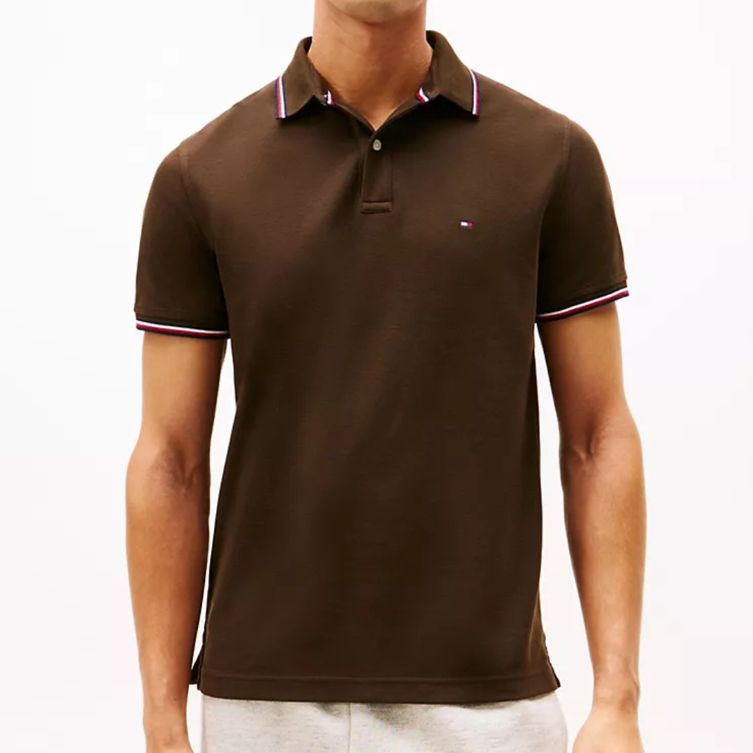 Polo para Hombre Con Franjas Tommy Hilfiger Regular fit