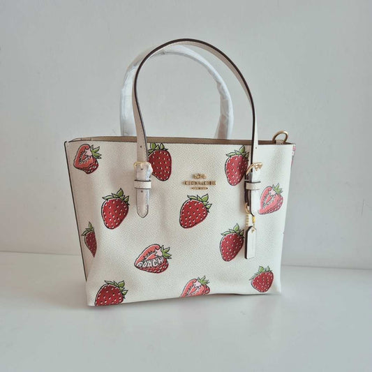 Mollie tote 25 con Print Fresas