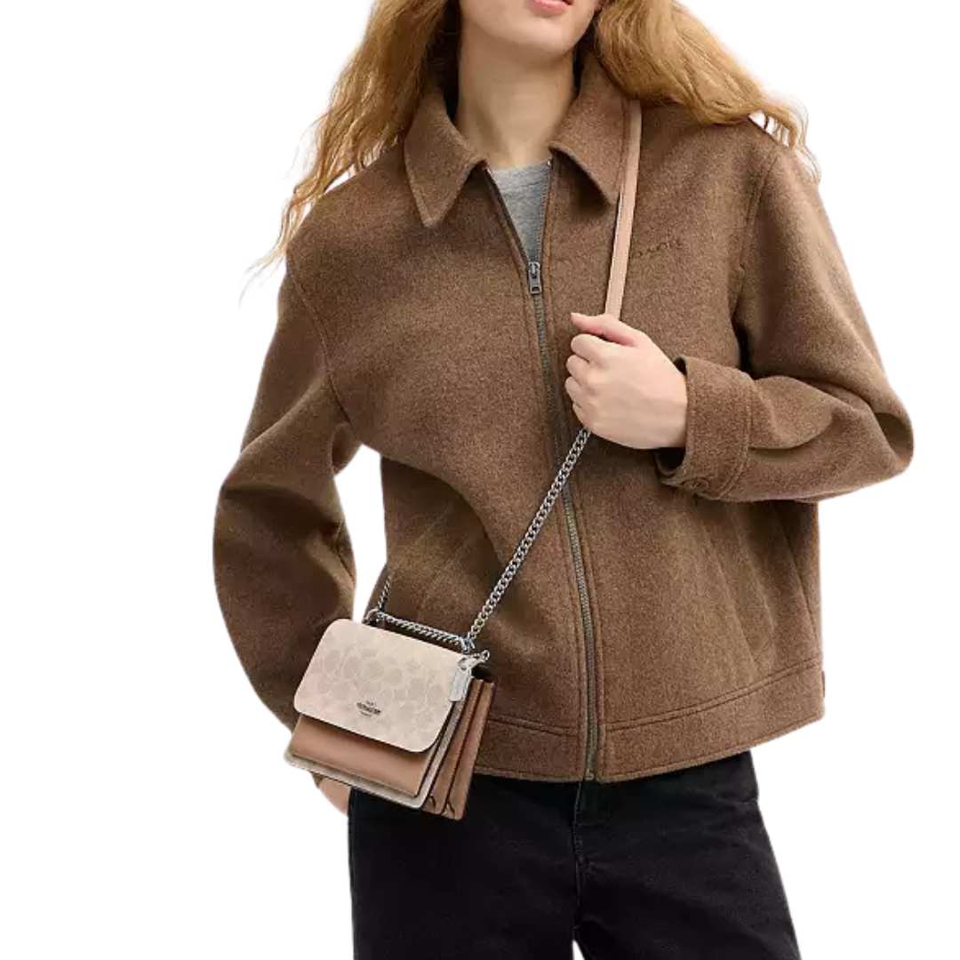 Mini Klare Nude monogram