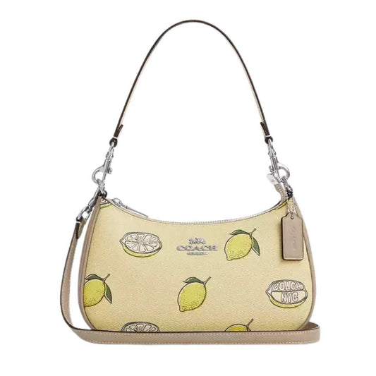 Teri Shoulder bag print limón.