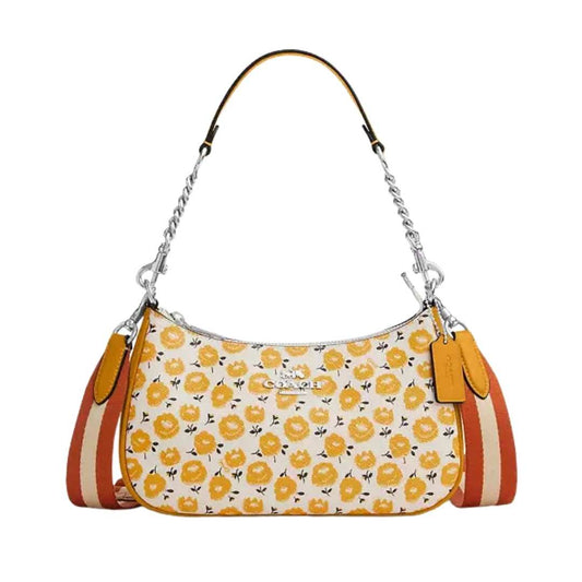 Teri Shoulder bag Amarillo print floral