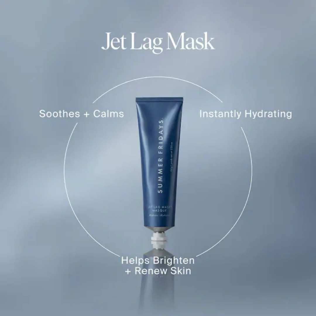 Mini Jet Lag Mask + Moisturizer