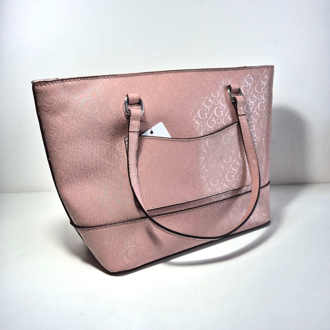 Guess Tote Bag monogram rosa