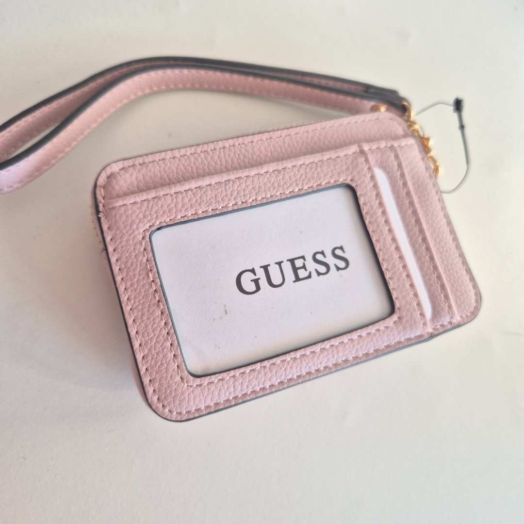 Monedero Zip - card Rosa
