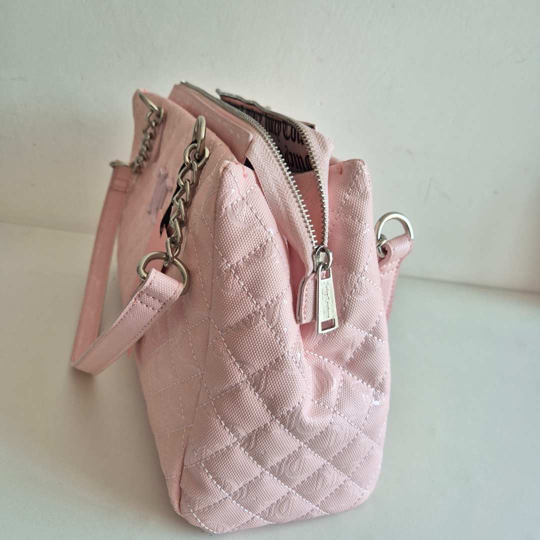 Satchel bag mediana Monogram Rosa