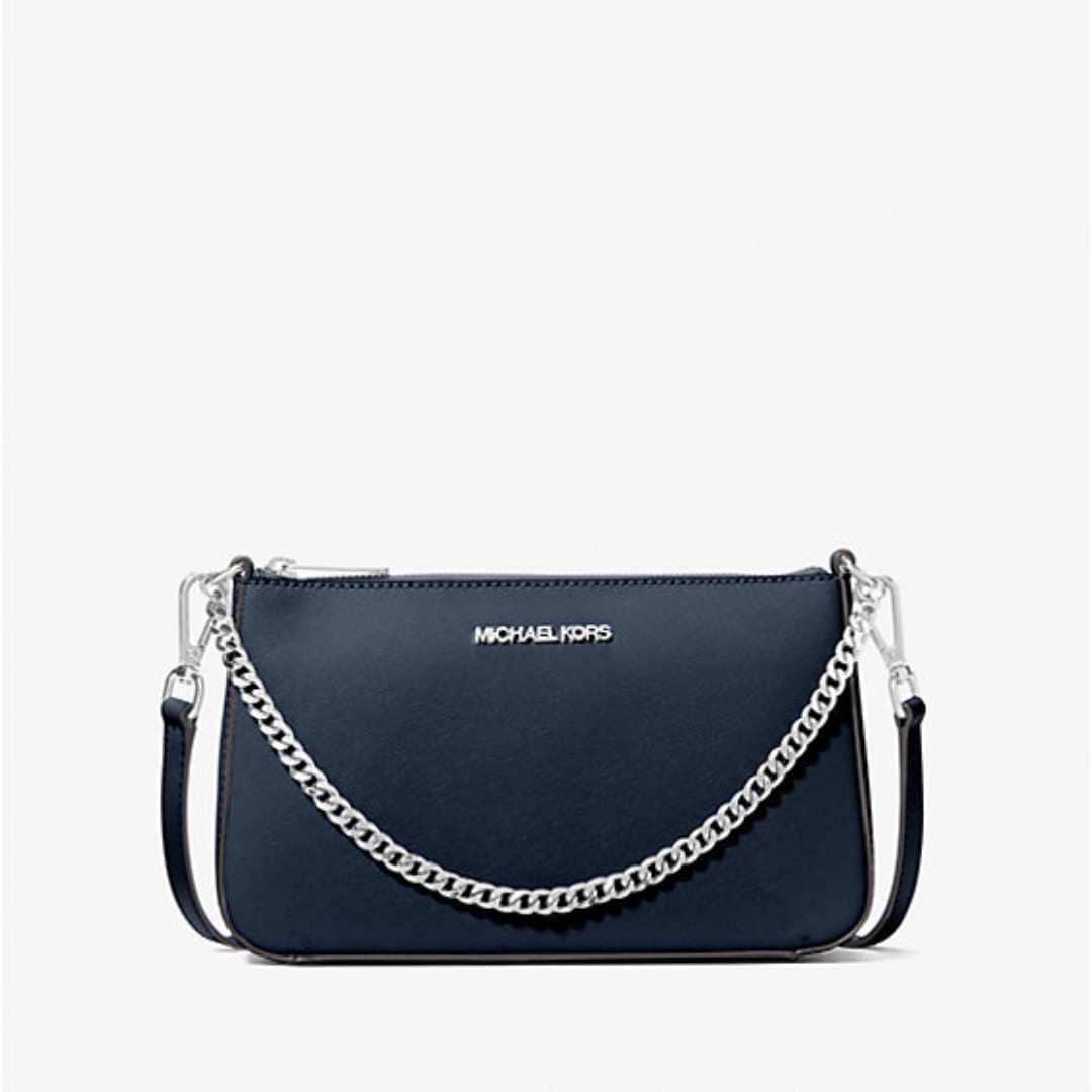 Jet Set mediana Saffiano Crossbody.