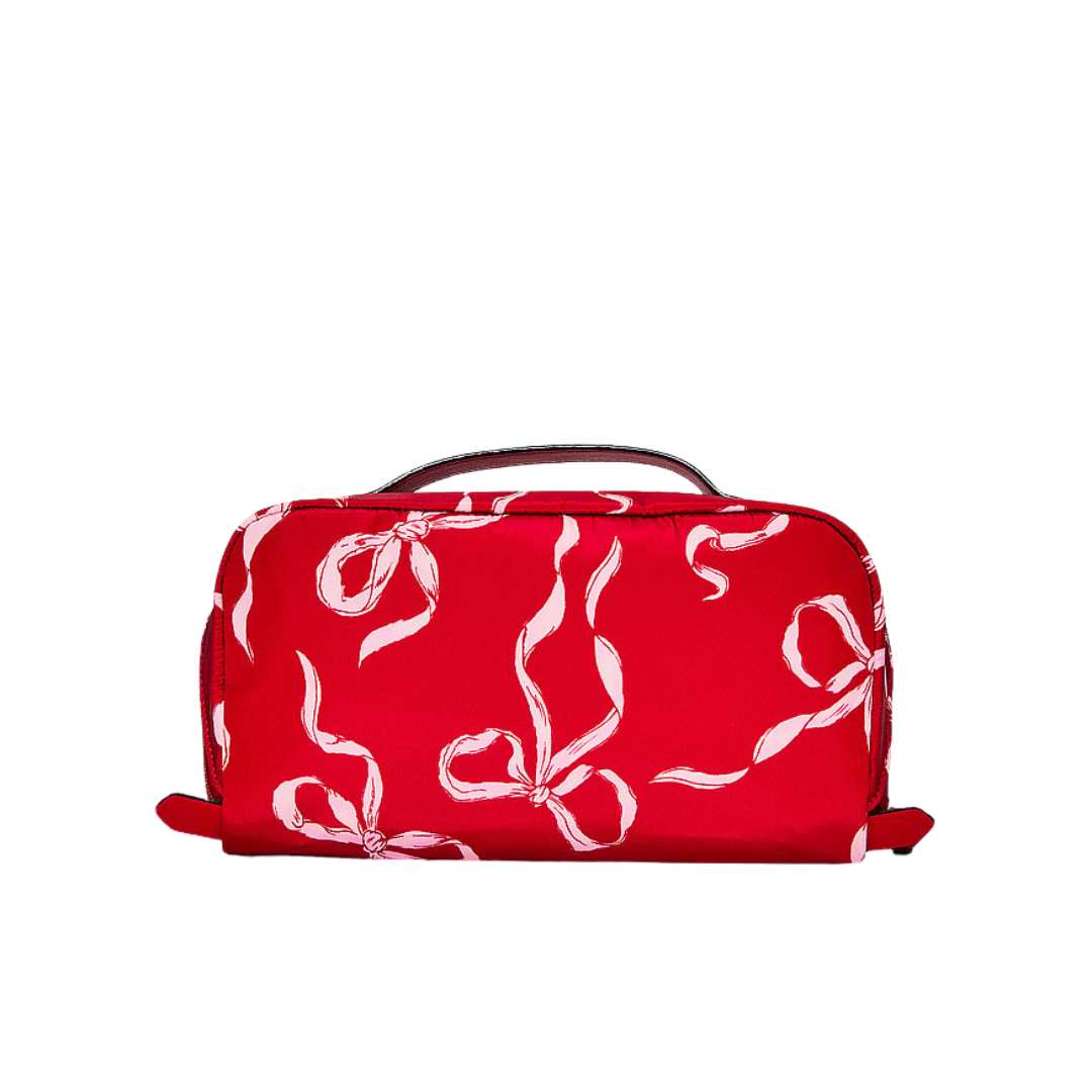Neceser de maquillaje de viaje expandible de 3 piezas