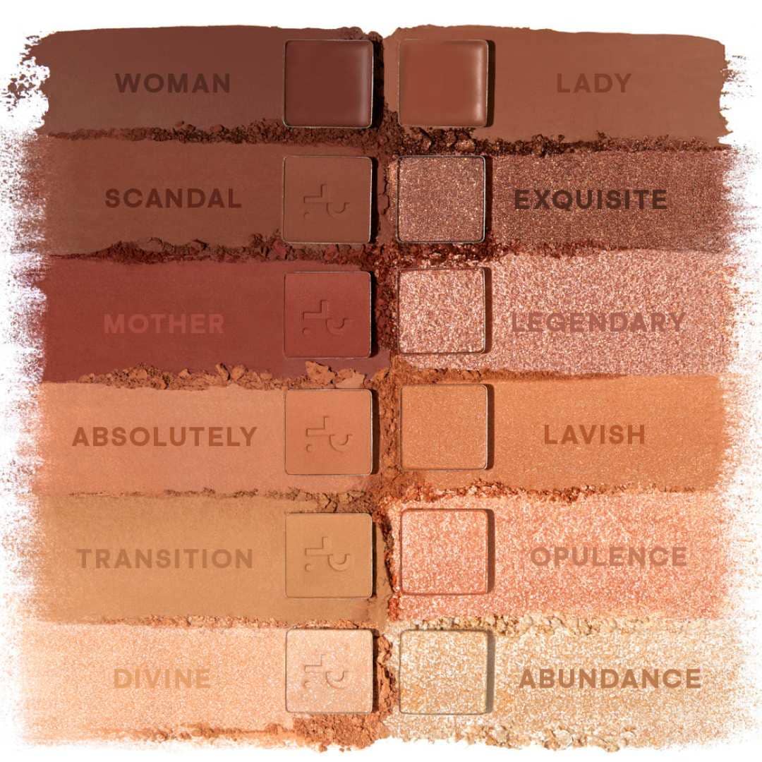 PALETA DE SOMBRAS DE OJOS MATE MAJOR DIMENSION I