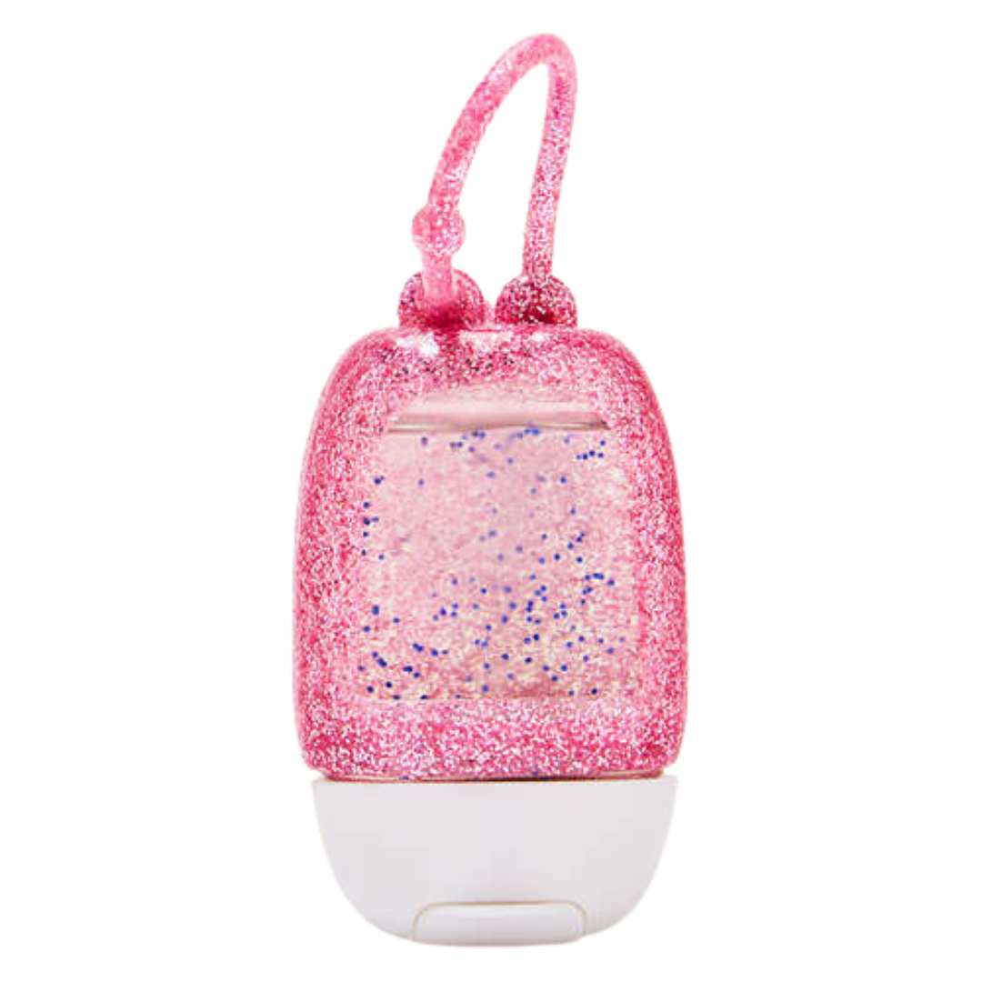 Pink Glitter Holder gel.