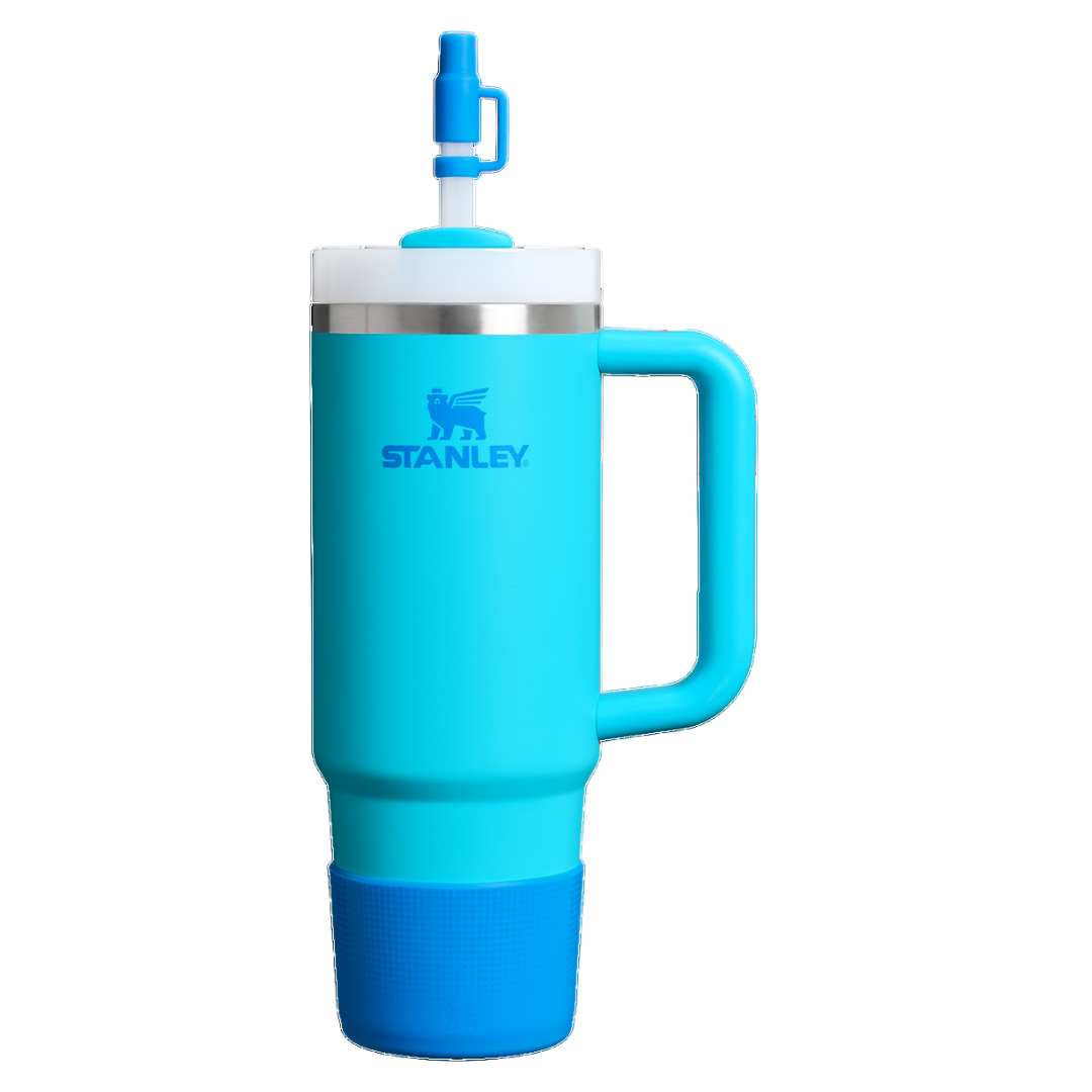 Juego de funda para botella y pajita Stanley Quencher | 30 oz y 20 oz