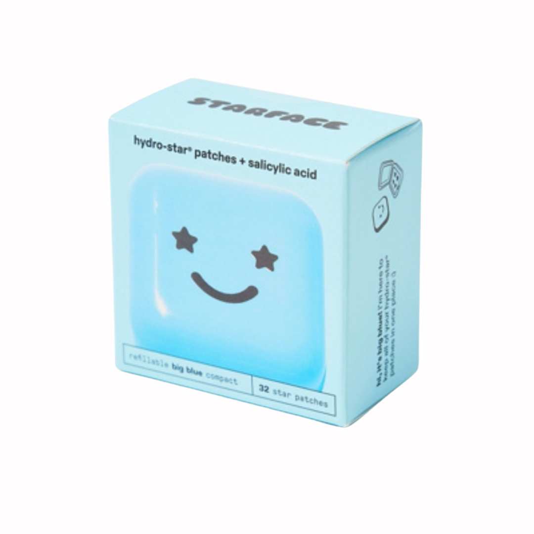 Starface Set de parches hidrocoloides Con caja + 32 pz Azules