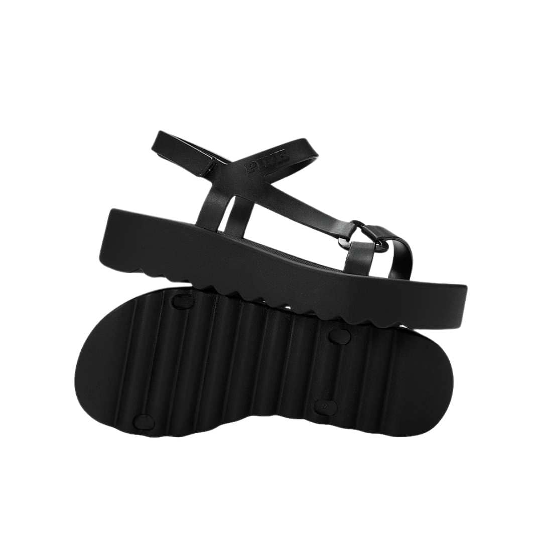 Sandalias deportivas de plataforma con tiras