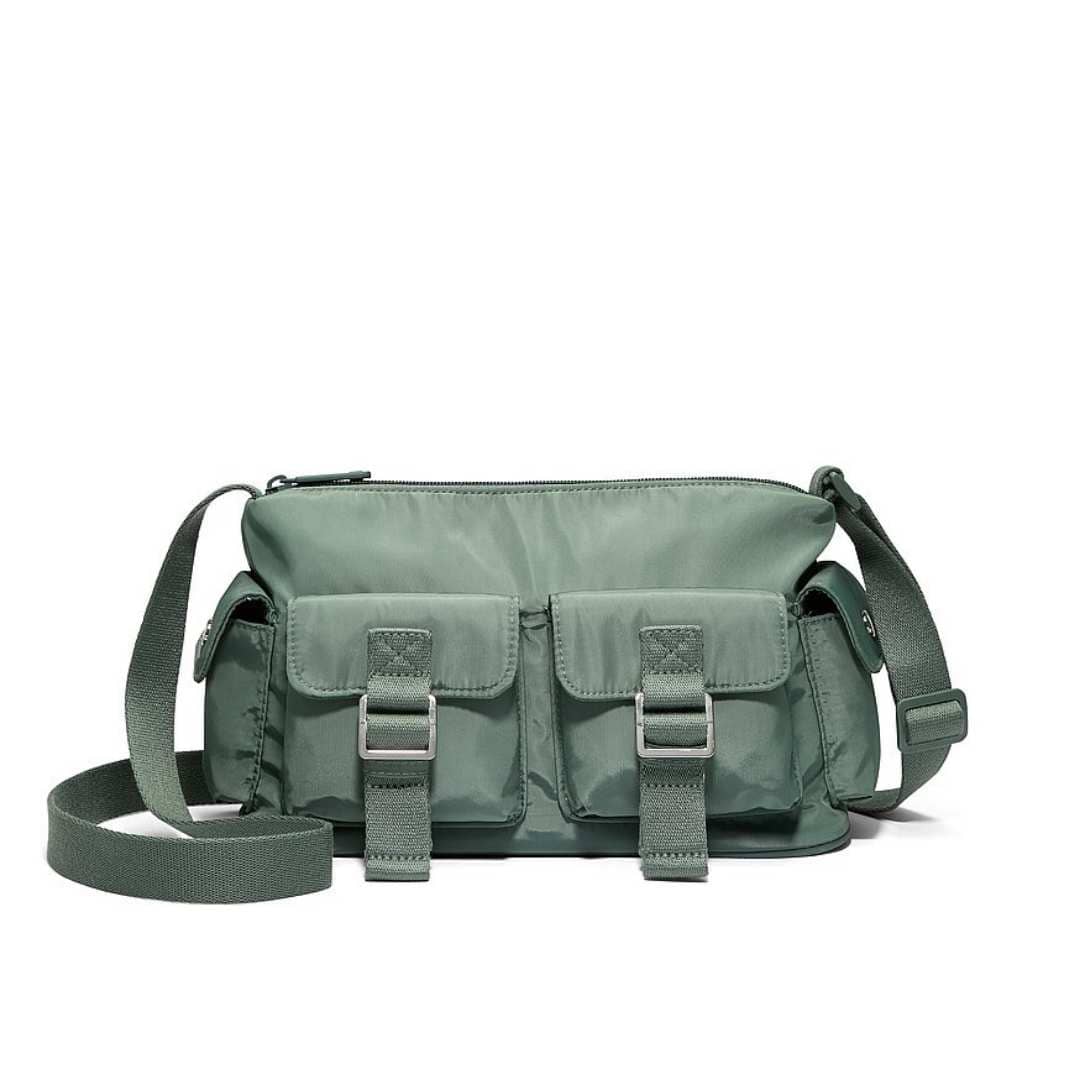Nylon Cargo Shoulder Bag