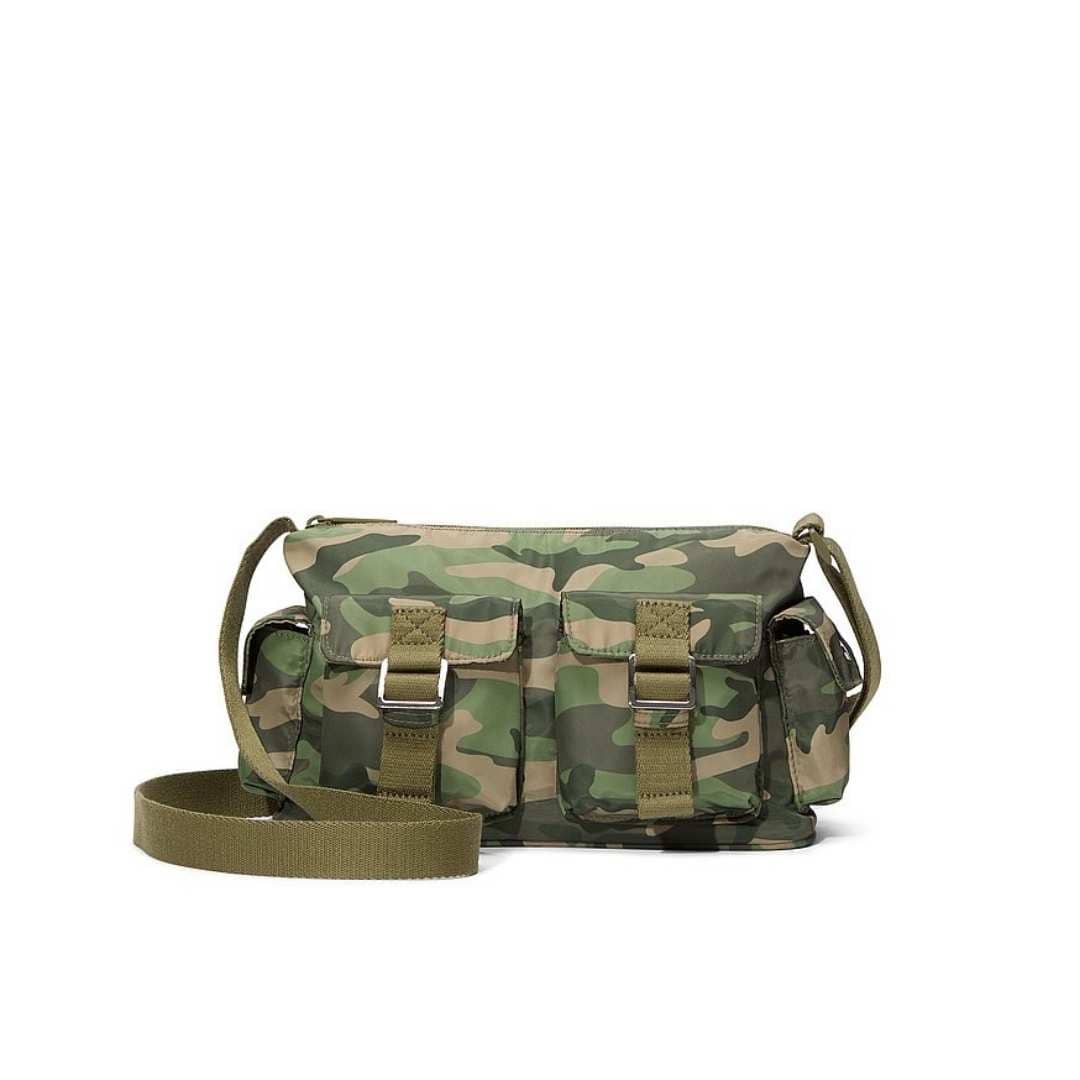 Nylon Cargo Shoulder Bag