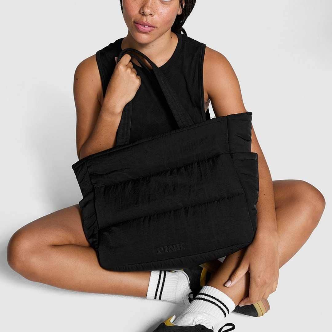 Bolsa Tote acolchada