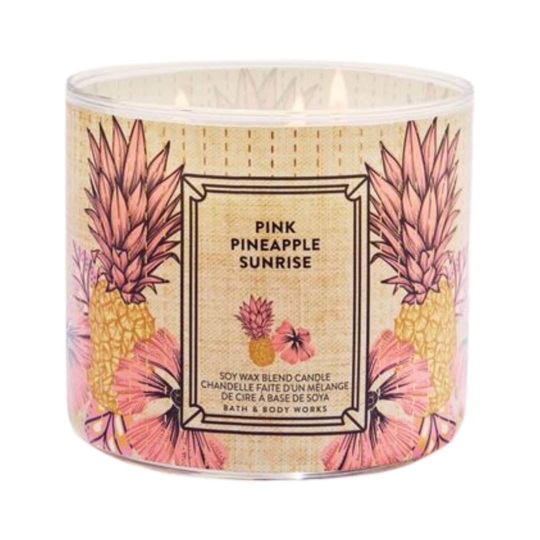 Pink Pineapple Sunrise - Vela Aromática