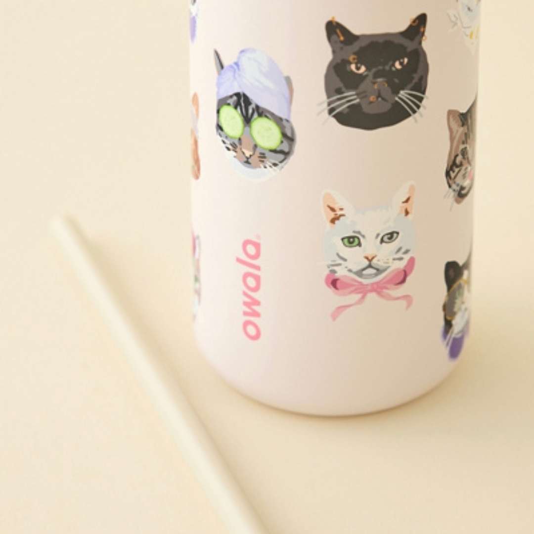 Owala Exclusive Print Cat- 32oz