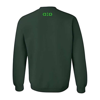 Sudadera cuello redondo mezcla pesada con Bordado "3 TENNIS FRAMES Vol I"