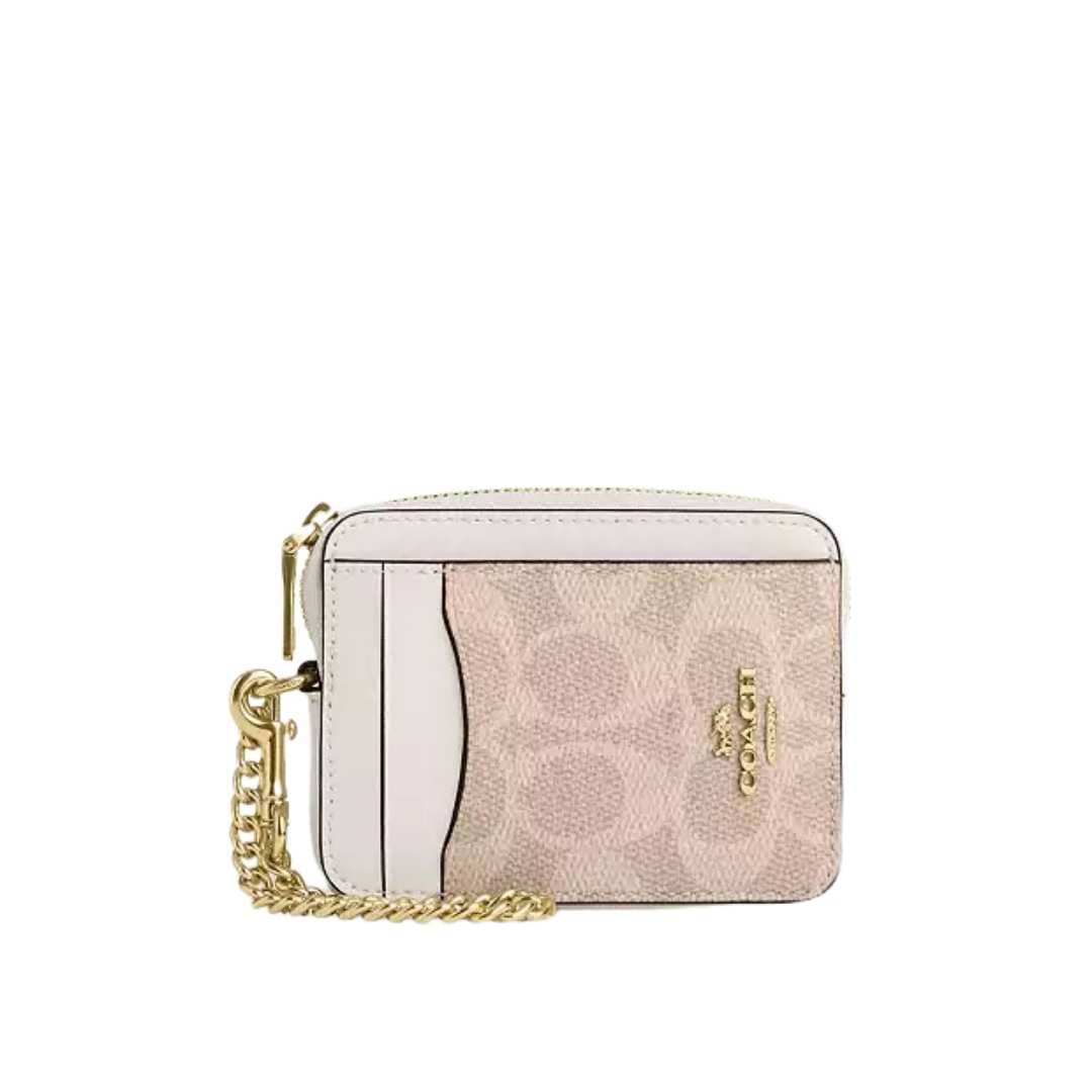 Zip card case