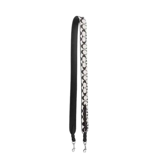 Strap Monograma blanco/negro