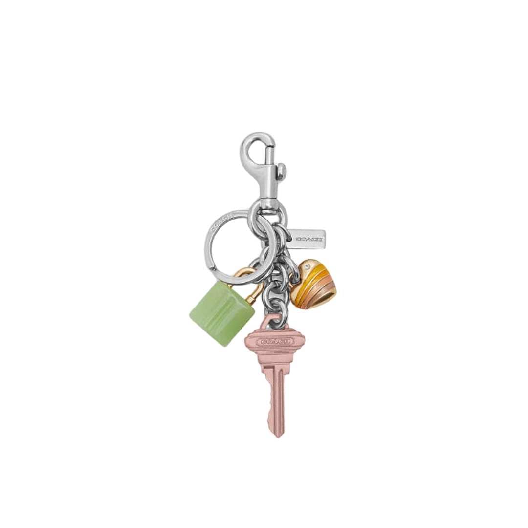 Key cluster bag charm