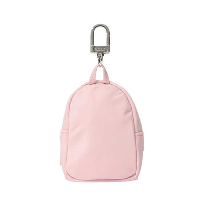 Mini Backpack Keychain Charm - pink