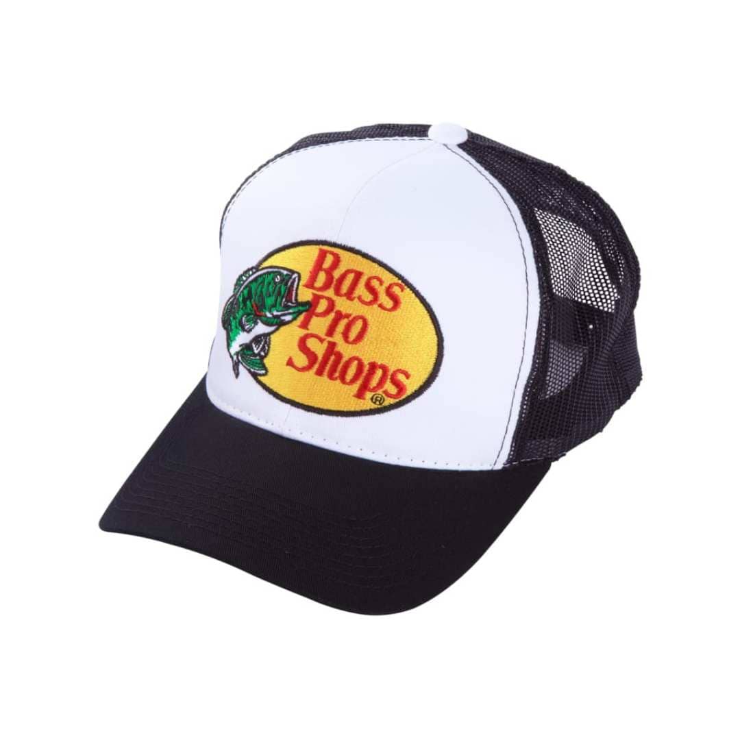 Bass Pro logo bordado con malla.