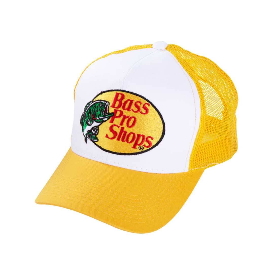 Bass Pro logo bordado con malla.