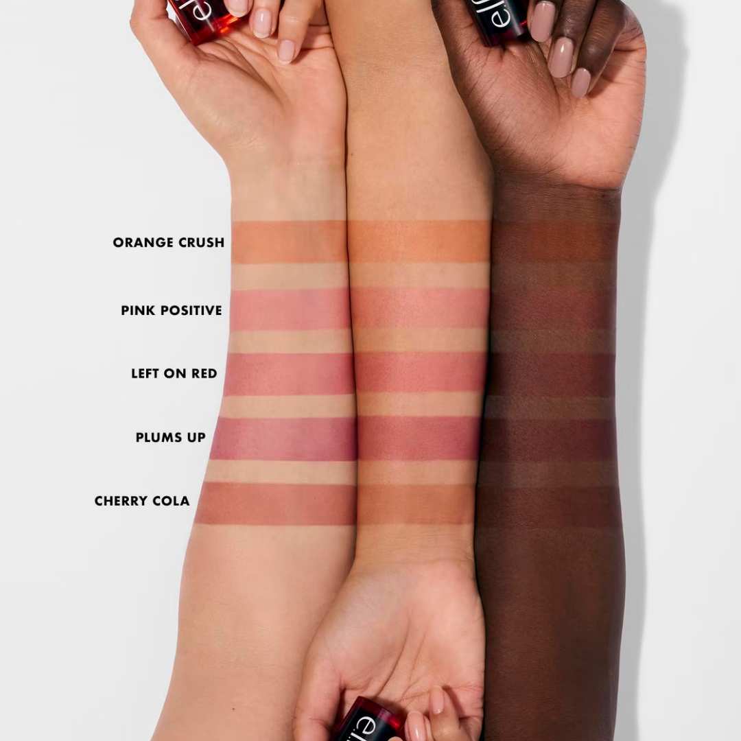 Tinte modulable para mejillas y labios.