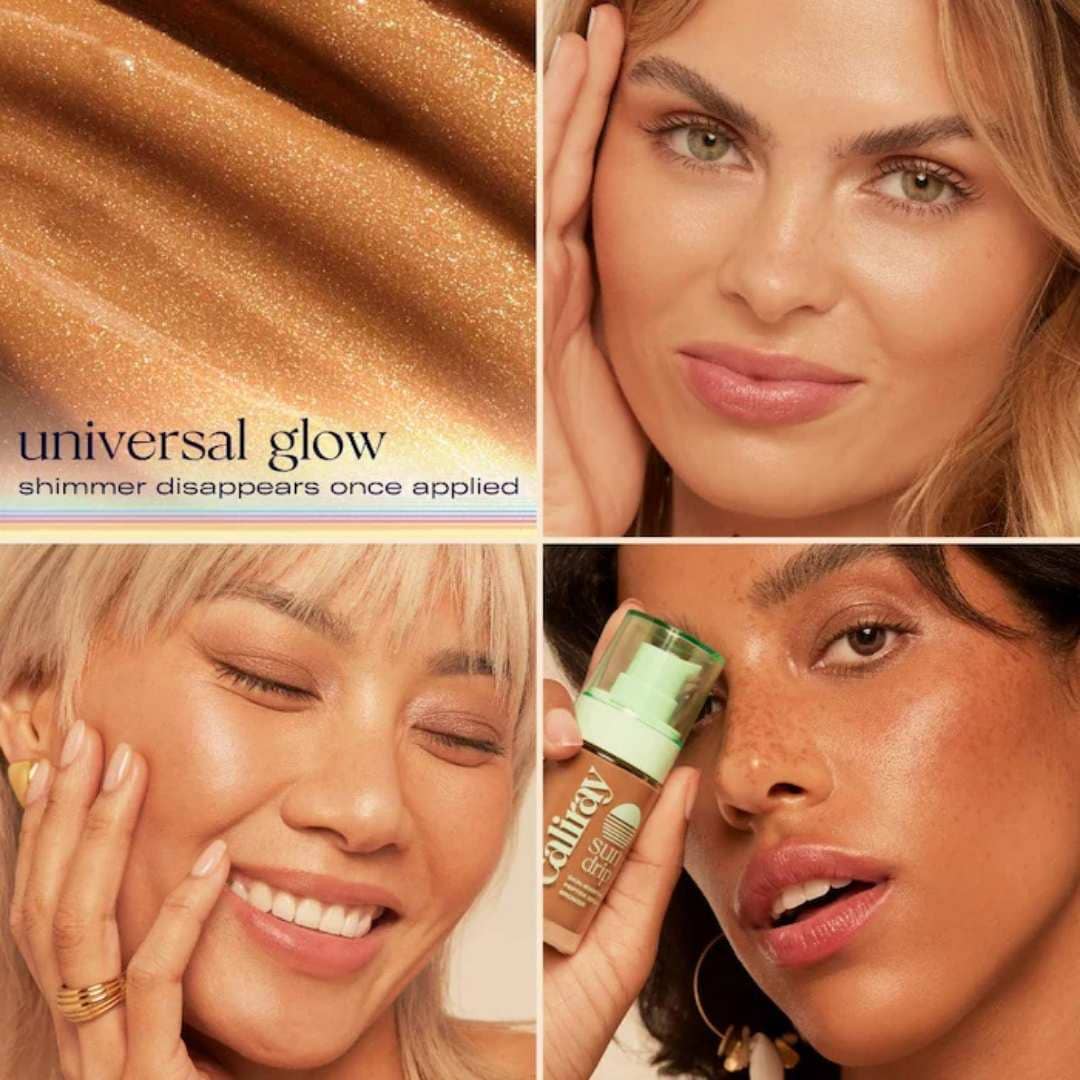 Sundrip Bronceador Líquido Luminoso con Ácido Hialurónico + Péptidos