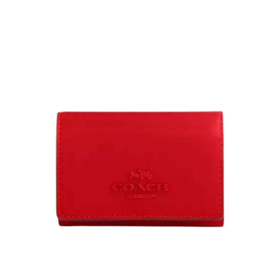 Cartera micro color roja.