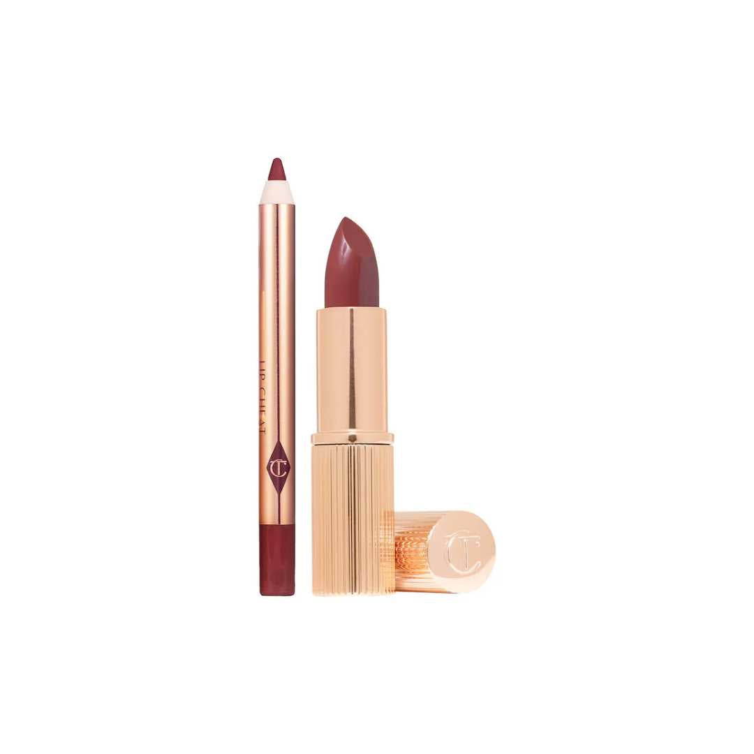 Mini Pillow Talk Lipstick & Liner Set