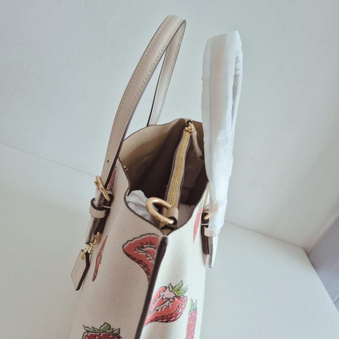 Mollie tote 25 con Print Fresas