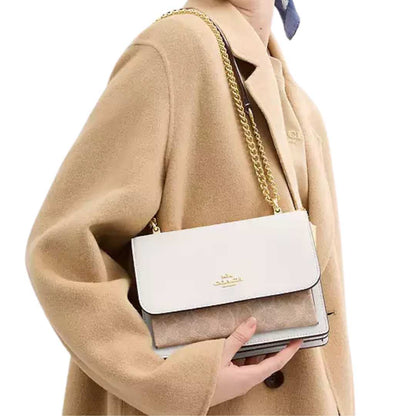 Klare crossbody Monogram/chalk