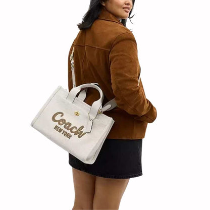 Tote Cargo Piel blanca