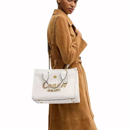 Tote Cargo Piel blanca