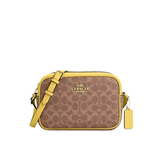 Jamie camera monogram amarillo