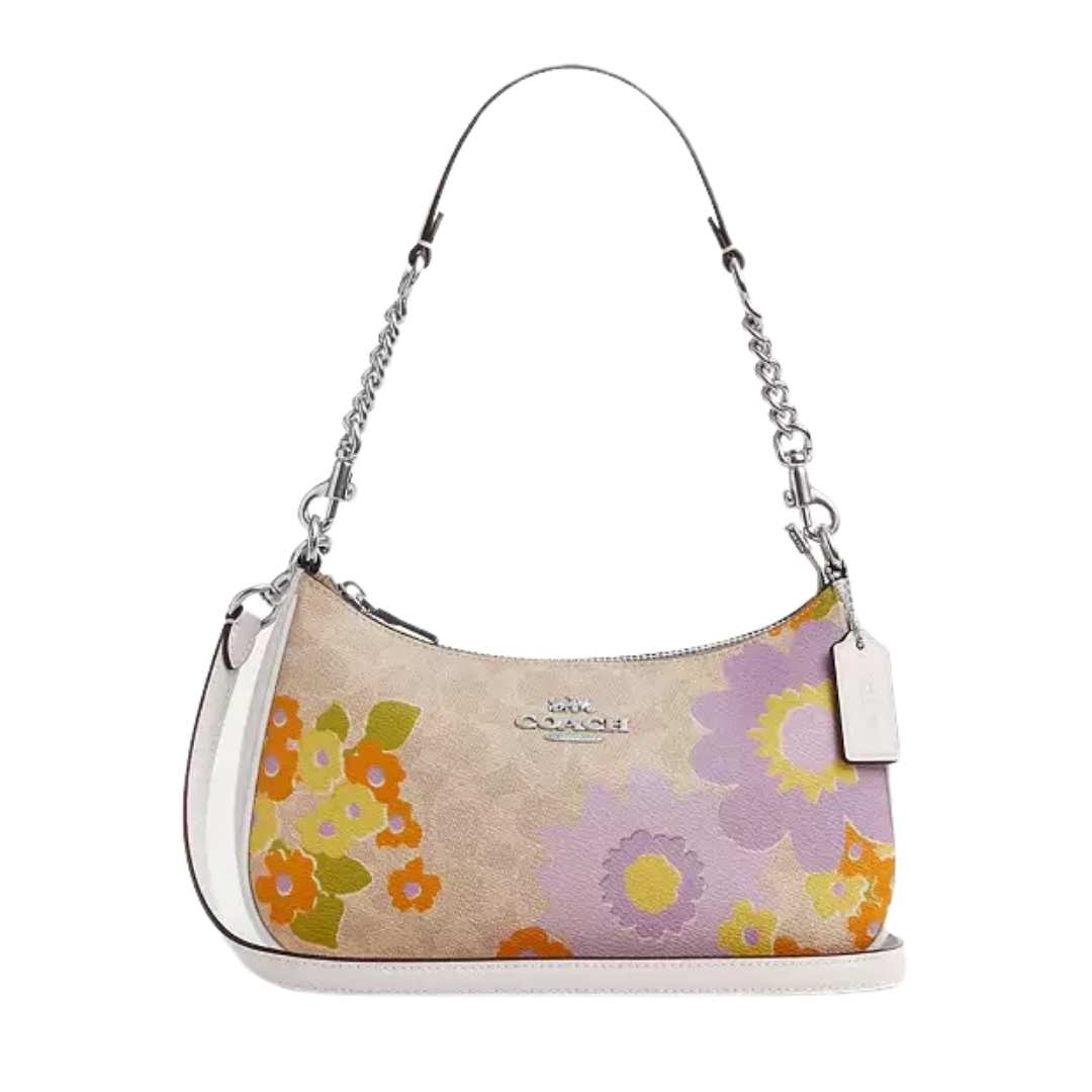 Teri Shoulder bag con Print Floral