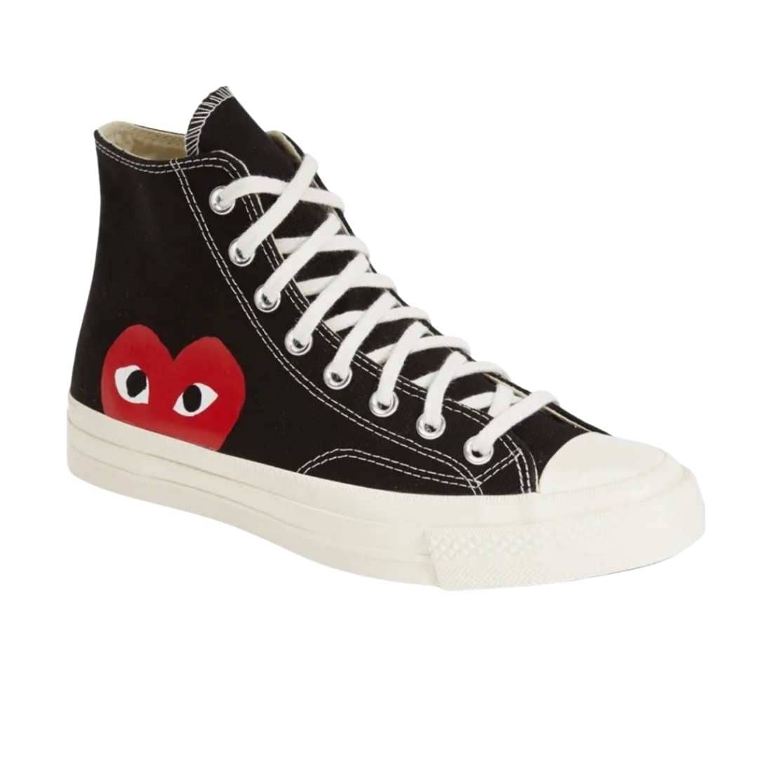 CONVERSE X CDG HIGH TOP SNEAKER.