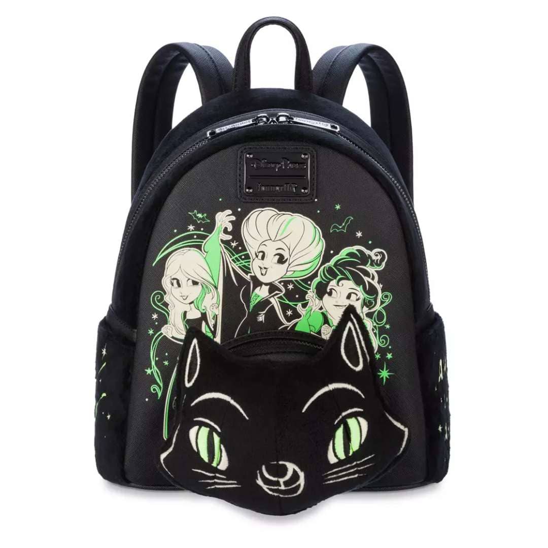 Mini mochila que brilla en la oscuridad Hocus Pocus