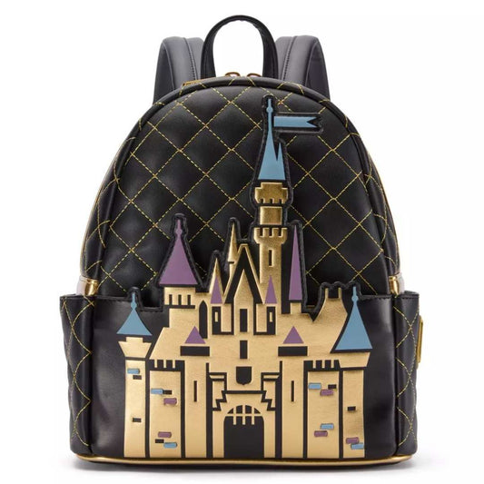 Mochila Loungefly del Castillo de la Bella Durmiente – 70.º aniversario.