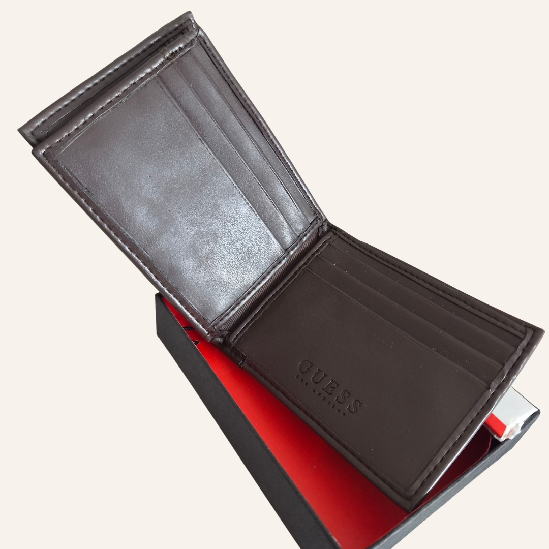 Cartera Billetera  - Café Tabaco - con tarjetero