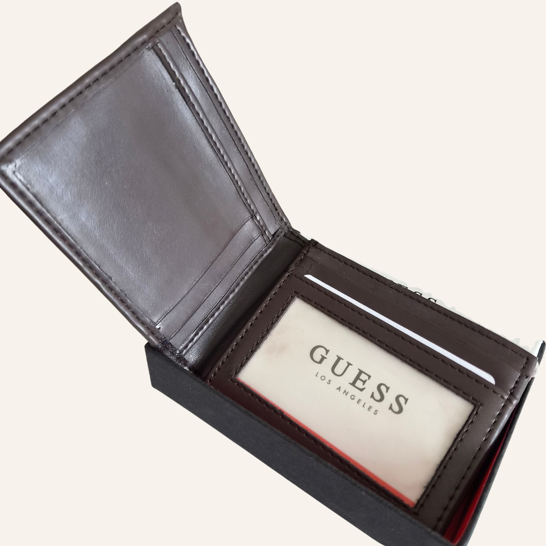 Cartera Billetera  - Café Tabaco - con tarjetero