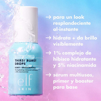 e.l.f. skin holy hydration! thirst burst drops (suero para rostro)
