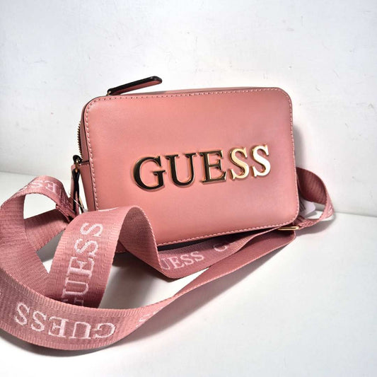 Guess Top Zip Crossbody rosa