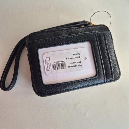 Monedero Zip - card Negro