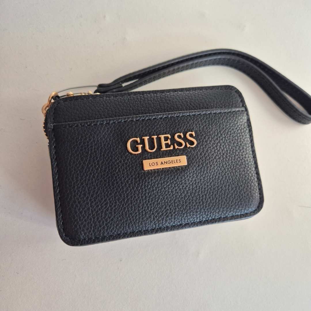 Monedero Zip - card Negro