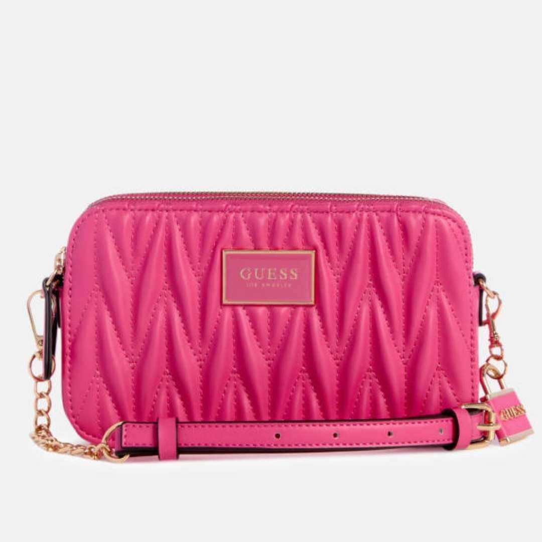 Mini double-zip crossbody