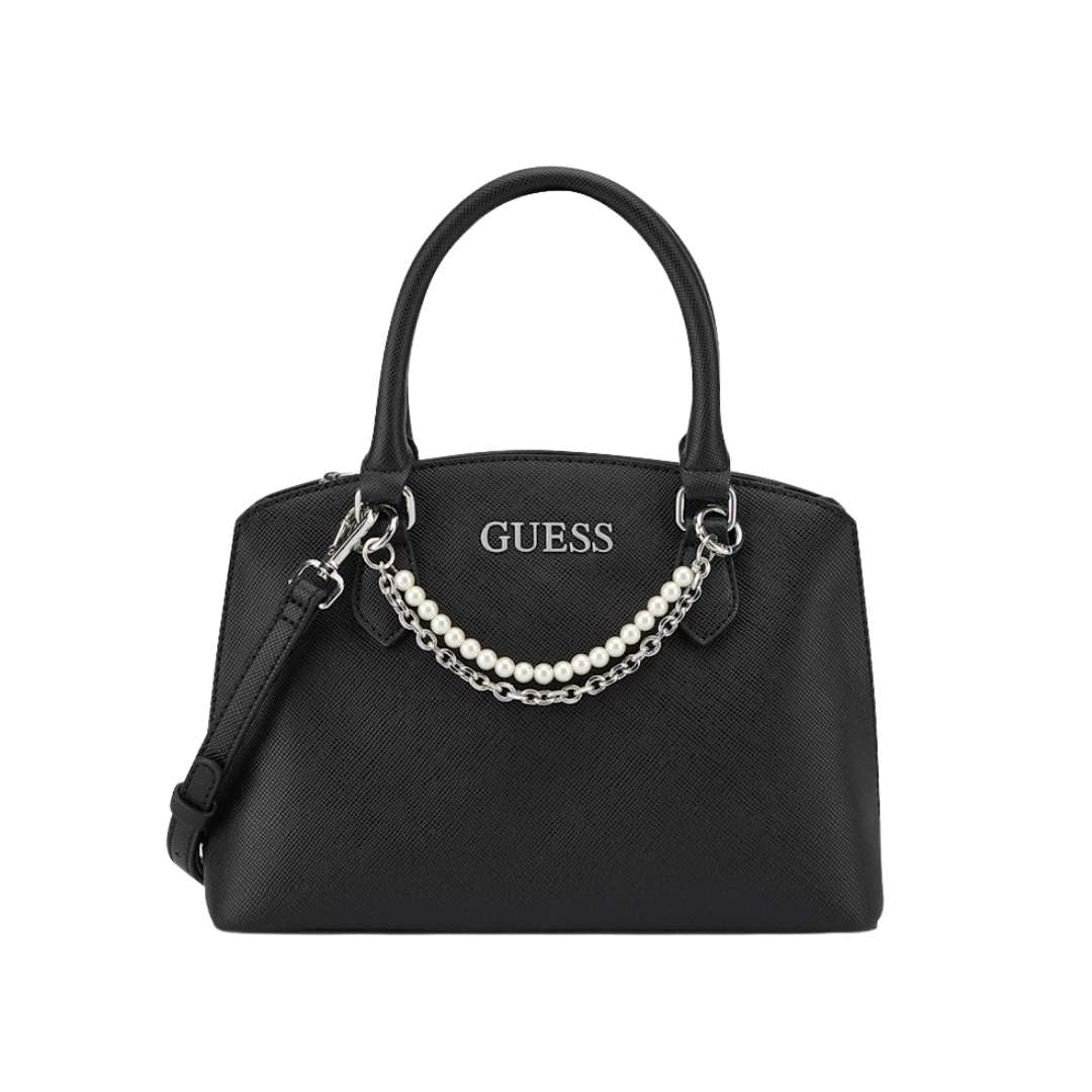 Satchel con charm de perlas Jeanine