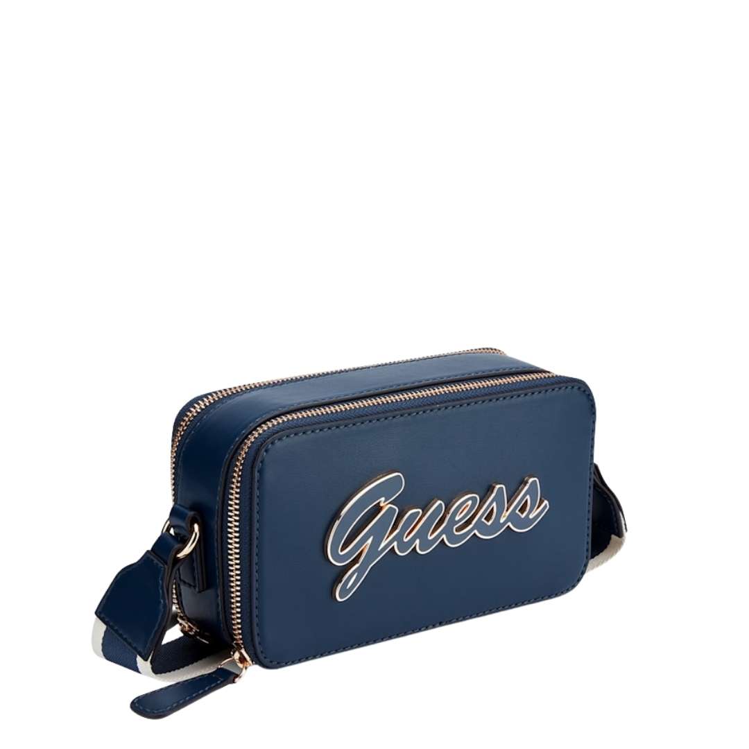 Bolso bandolera mini con doble cremallera